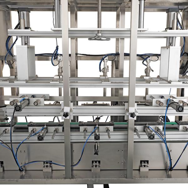 Máquina de enchimento de alta potência de 5 cabeças de pesagem com capacidade de enchimento de 10 a 50 kg/barril
