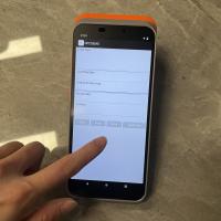 Android 10 Bluetooth Robuste Grand Écran Nfc Gps Wifi Terminal Portable