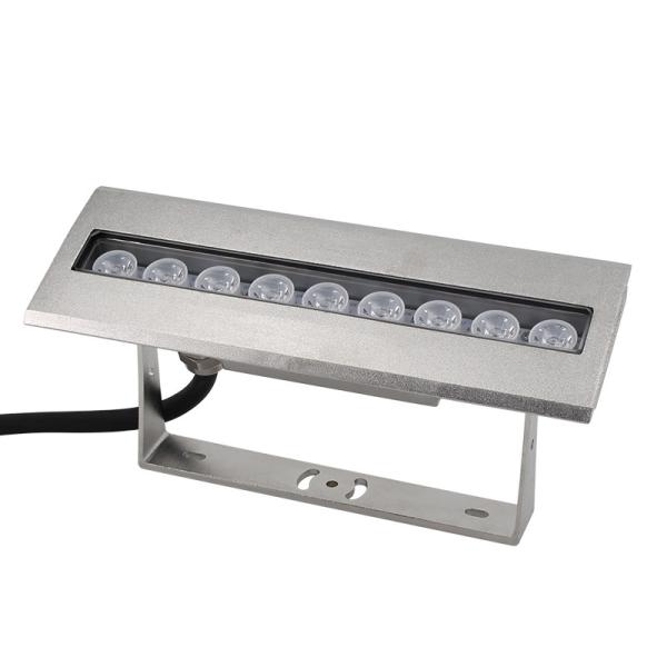 luzes subaquáticas de aço inoxidável de 316l Rgb, luz subaquática de 9x4w IP68