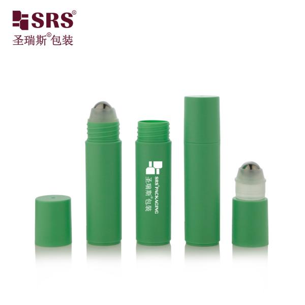 RPPF-20ML Empty PCR PP Injection Roll On Bottle Frosted Faded Red For Refreshing