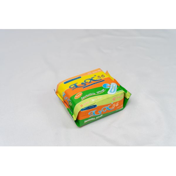 Unscented 240mm Sanitary Napkins Pad Comfort Absorbent Cotton Sanitary Pads