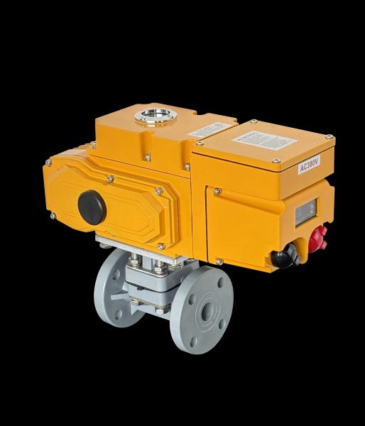 3/4in12in Special Shut-off Valve with Miniaturized Electric Cast Steel Diaphragm Control Mechanism Explosion-proof  Intelligent