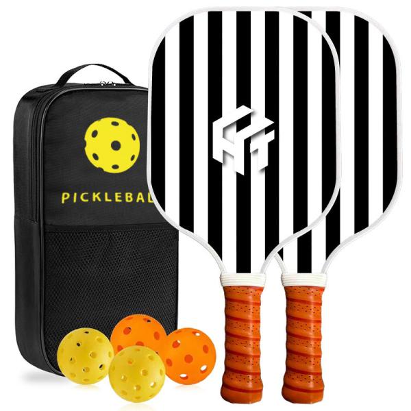 Hot Melt PP Honeycomb Core Outdoor Pickleball Paddles With Fiberglass Material