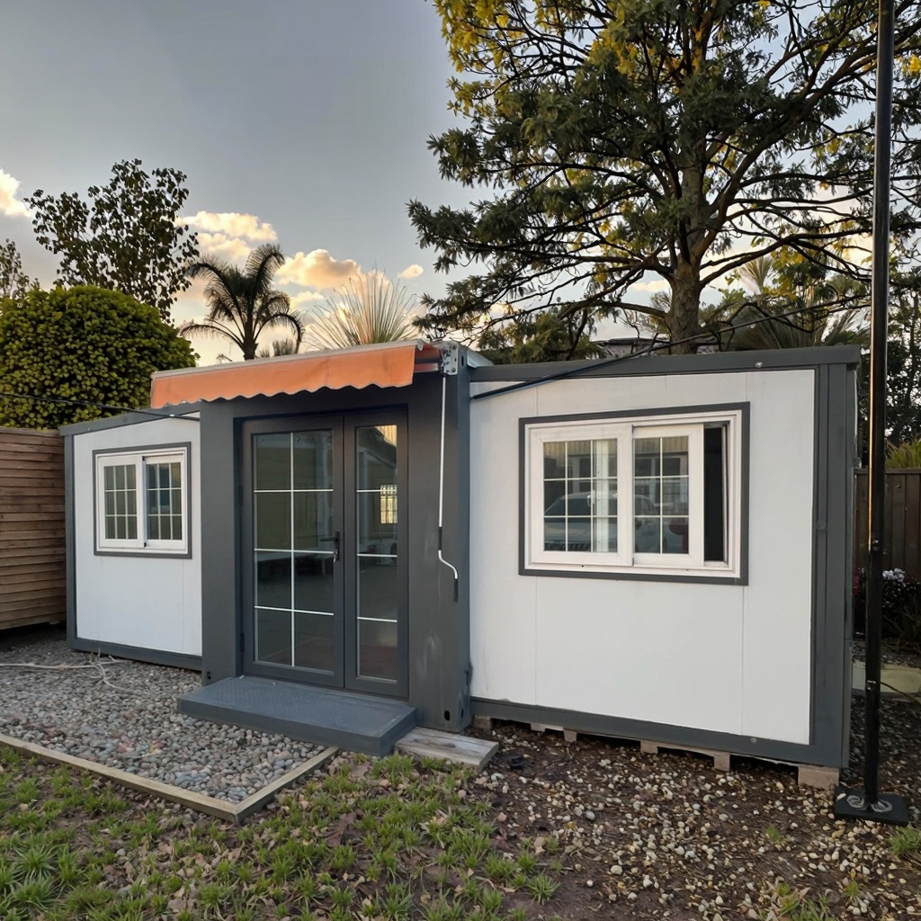Fast-Construed Integrated House Steel Frame Container with Toilet Use Product Type