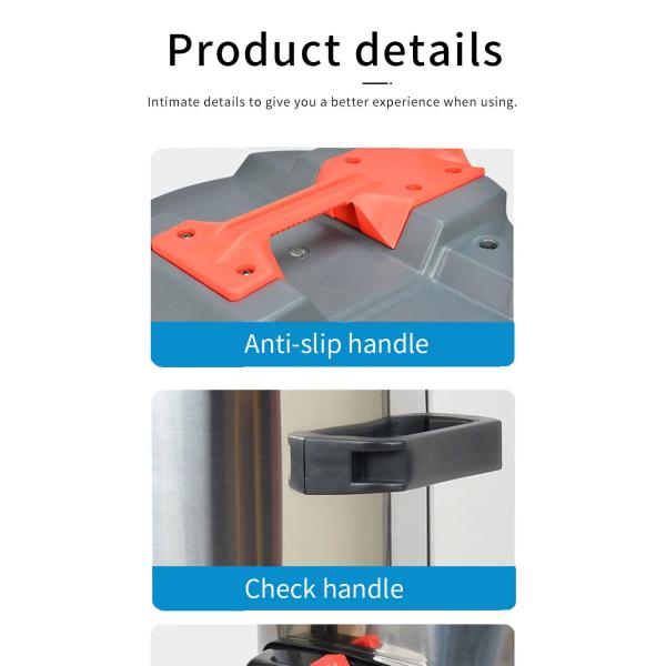 Высокососущий бытовой твердый ковровый пылесос американского стиля Фабрика 80L коммерческий влажный и сухой пылесос