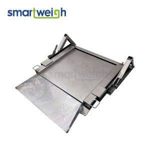 Industrial Stainless Steel Floor Scales IP68 Waterproof For Food And Cleanroom Applications