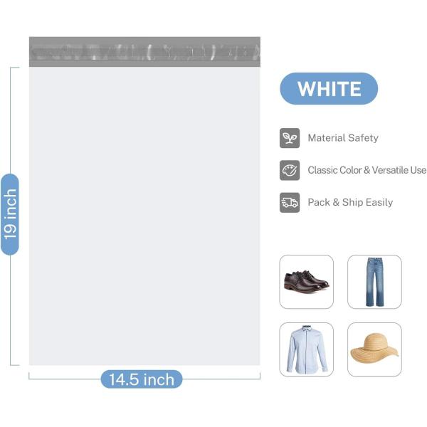 Tear Resistant Poly Mailer Bag Self Sealing Waterproof Bags For Shipping