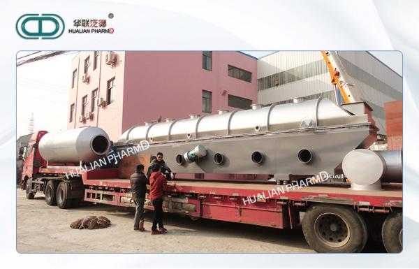 Foodstuff Industry Pharmaceutical Machinery Ectilinear Vibrating Fluidizing Drying