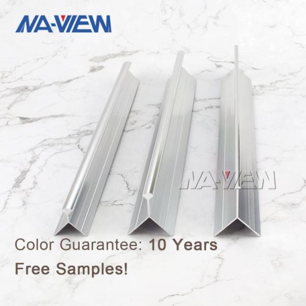 Nickel Ceramic Corner Quadrant Quarter Round Tile Trim Molding Edging