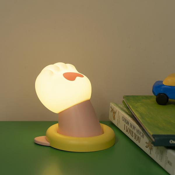 Cat Claw Creative Night Light Charging USB Birthday Gift Cute and Cute Practical Girl Gift Silicone Patting Light