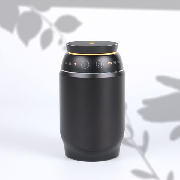 Waterless Pure Essential Oil Diffuser,Battery Operated Mini Scent Diffuser with 3 Mist Levels & Timers for Home, Car, Office