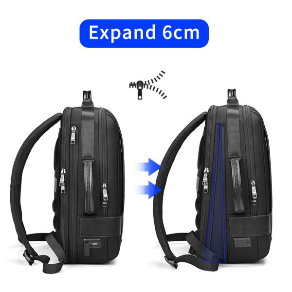 Logo personnalisé de haute qualité Voyage d'affaires chargeur USB sac à dos 15.6 pouces sac portable homme sac à dos portable