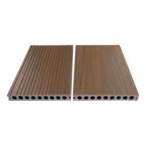 O deslizamento exterior composto amigável do Decking da pele resistente torna