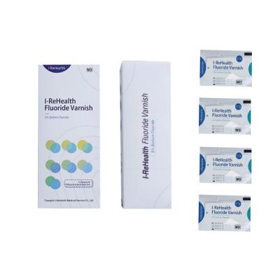 Verniz pediatra do fluoreto da odontologia do CE aplicado à prevenção 0.5g/Pouch da deterioração de dente