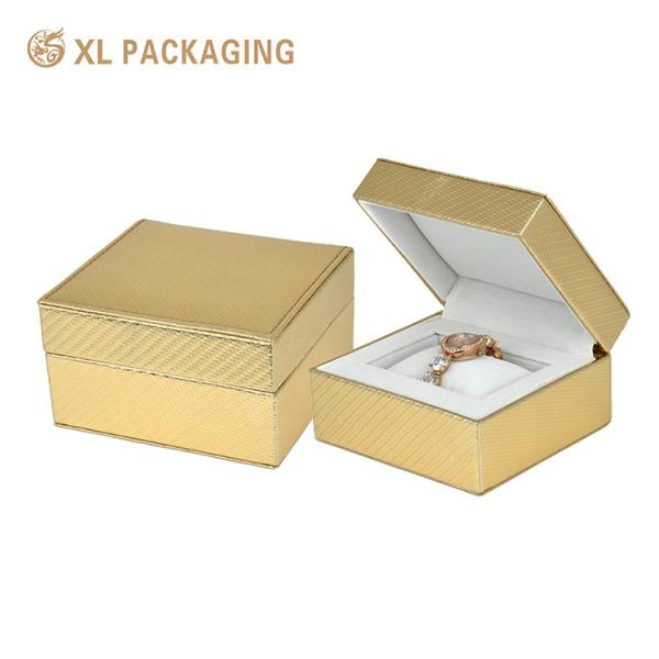 Customized Logo Men Woman Watch Set Packaging Box with Pillow Luxury Watch Paper Gift Packaging Box
