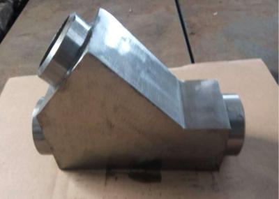 60° Oblique Tee F60 24 Forged Pipe Fittings Large Diameter