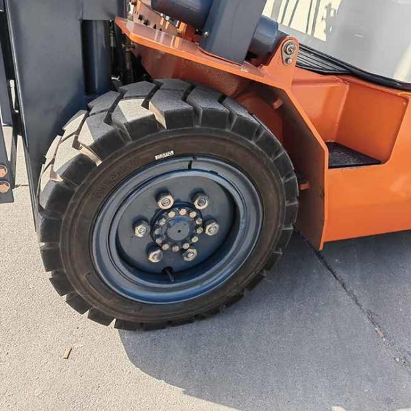 4 Ton LPG Powered Forklift Duplex 4m Warehouse Forklift 4000kgs Dual Fuel