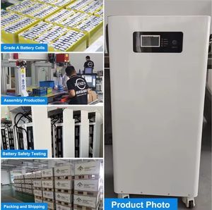LiFePO4 300ah Battery Pack 15kwh 16s 200A BMS Portable Wheeled 51.2V 100ah 150ah 200ah Lithium Battery