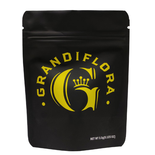 Гравюра печать упаковка мешок трава Майлар стоять вверх мешок для печенья