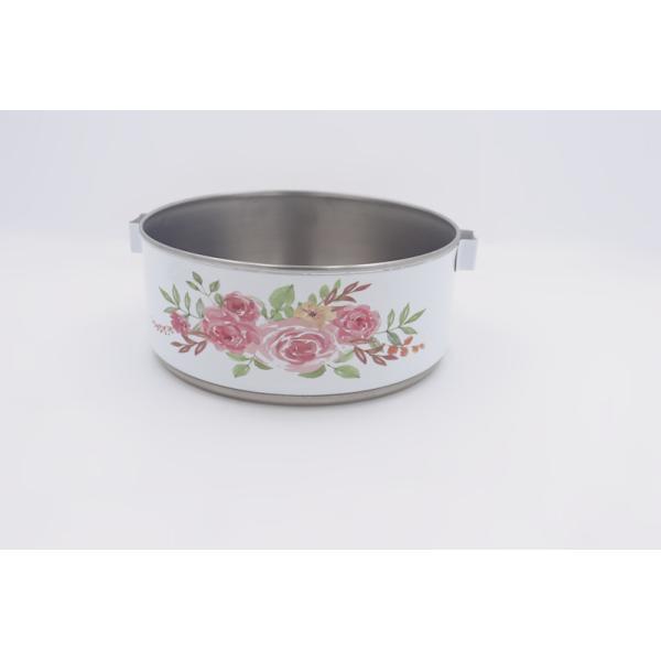 Double Layer Tiffin Lunch Box Carrier Stainless Steel Food Carrier