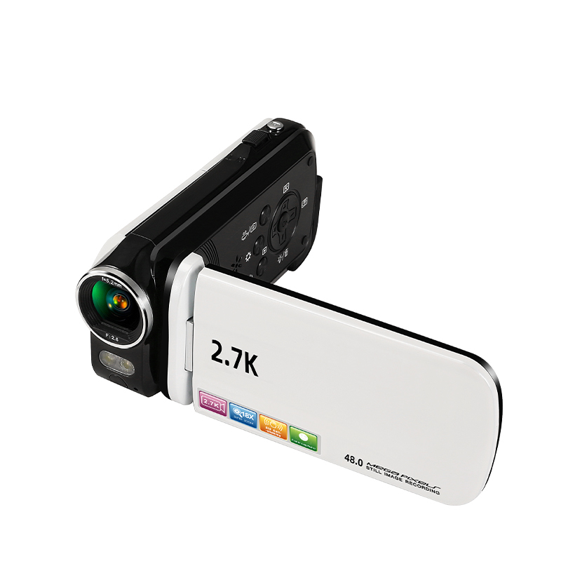Retro 5K Video Digital Camera With Optical Zoom Anti Shake 3 Inch Flip Screen Vlog CMOS Camera Support External Lens for Vlog