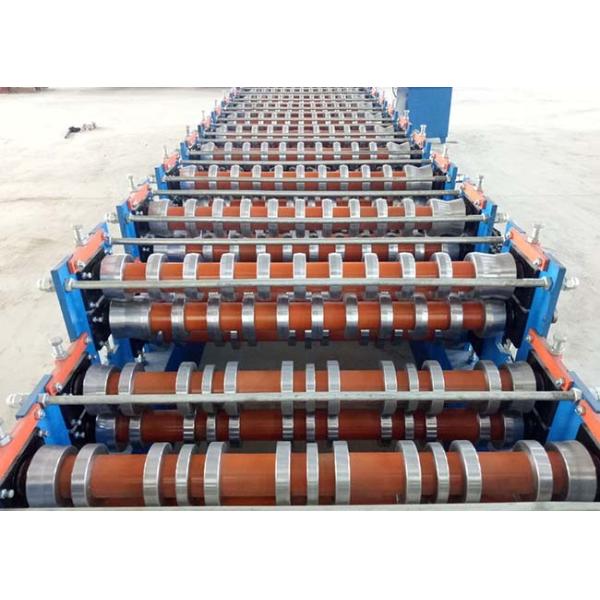 Easy Installation Double Layer Roll Forming Machine Material Expand Width 1250mm