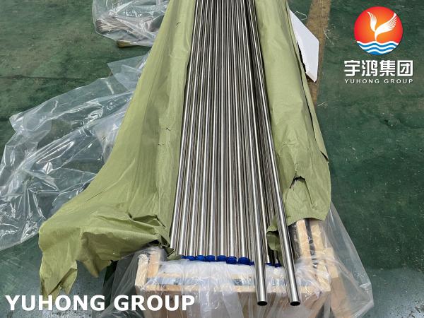 ASME SB111 C71500 Copper Nickel Alloy Seamless Condenser Systems Tubes