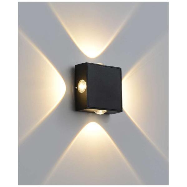 Stairs aisle corridor wall light modern LED balcony four sides wall lamp bathroom KTV outdoor wall lighting