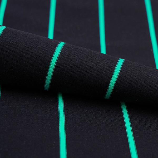 Трикотажные ткани из хлопчатника, пряжа, окрашенная 60S, хлопчатобумажная полосатая ткань