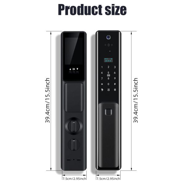 Home Smart Video Doorbell Lock 3D Face 3.5