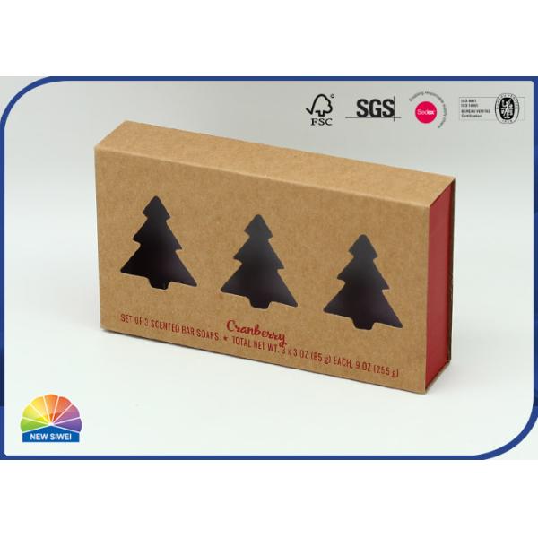 Ящик сползая напечатанное слоение бумажной коробки 350gsm Kraft штейновое