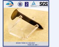 Plain Oil Railroad Track Spikes Railway Fasteners Without Crack