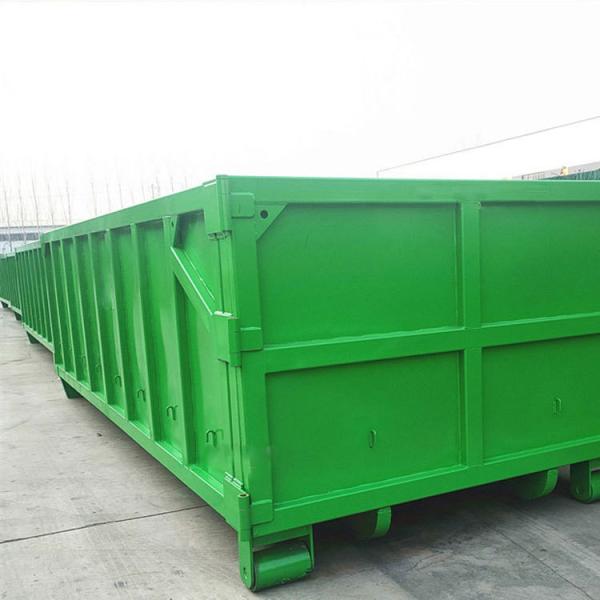 Multi Purpose Hook Lift Skip Bin Fireproof Weatherproof Roll On Roll Off Dumpster Container