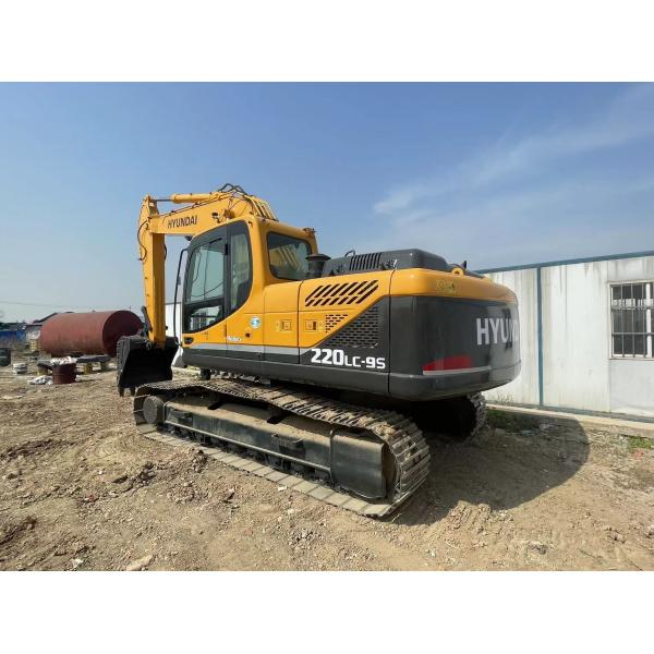 Корейские 22 тонны Подержанные экскаваторы Hyundai 220 Тяжелый гидравлический буксир Оригинальный