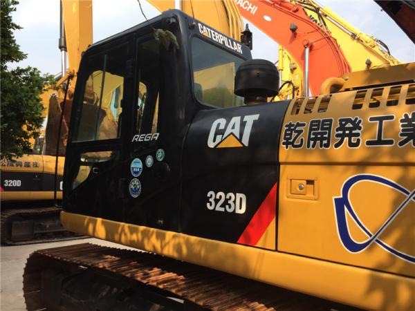 21T weight Used Crawler Excavator Caterpillar 323DL 3066 ATAAC engine with Original Paint
