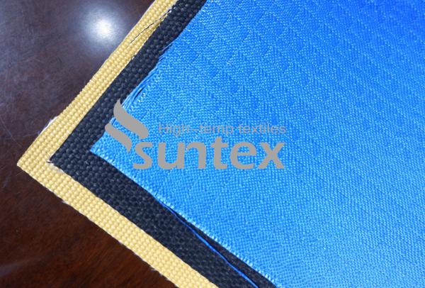 Revestimento à prova de fogo do silicone de Grey Glass Fiber Fabric With da tela do silicone da qualidade excelente