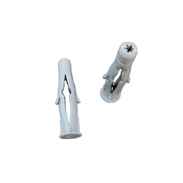 Hollow Plastic Screw Anchor For Concrete Brick Or Block Walls And Excellent Insulation