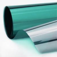 Película de janela de edifício de prata verde UVR 88% IRR 85% 2mil 1,52m X 30m