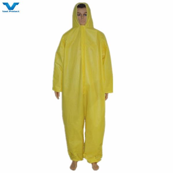 En1149. En1073 Roupas de protecção descartáveis de uso único