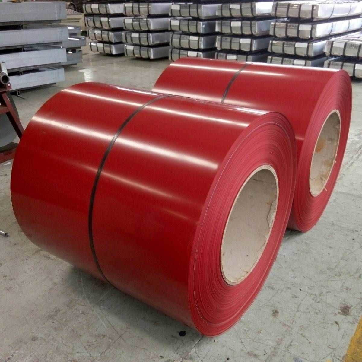 0.12mm до 4mm Prepainted покрытый цвет катушки PPGL PPGI Ral листа стали
