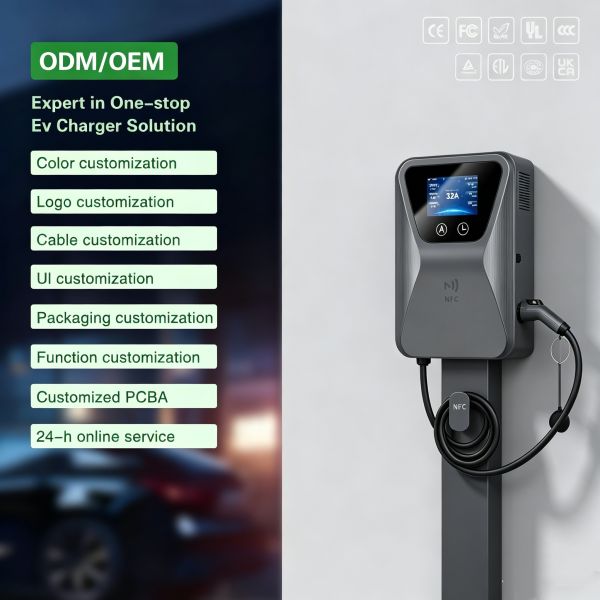 CE Certified 22kW EV Charging Station with Smart RFID Control and IP66 Weatherproof for Commercial Electric Vehicles