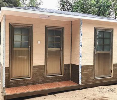 Customized Steel Structure Container House for Office /Mining camp /Workers' accommodation /Canteen /Public toilet or shower /ClinicCharacteristic homestay/Disaster relief settlement/Medical point 