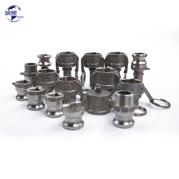3/4 Inch Cam And Groove Hose Fittings Brass SS Aluminum Quick Connector Fittings