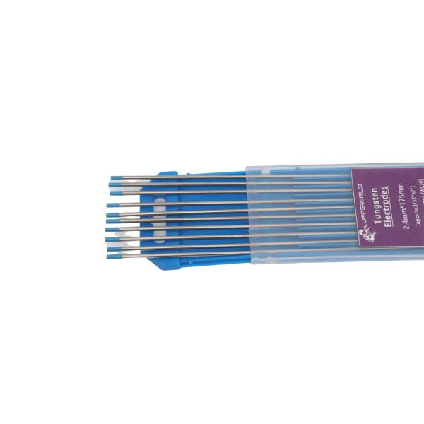 Blue Upper WL20 Tungsten Electrode for Carbon Steel Stainless and Nickel Tig Welding