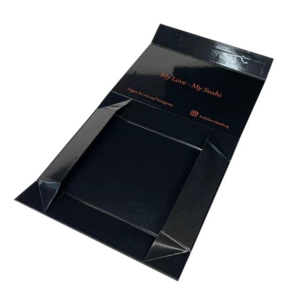 Hygienic Paper Gift Box Foldable Cardboard Paper Sushi Packaging Box Environment Friendly