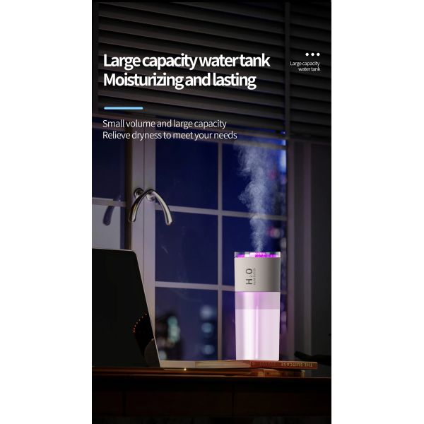 Super Quiet Jellyfish Cool USB Portable Air Humidifier For Desktop Office And Travel Use
