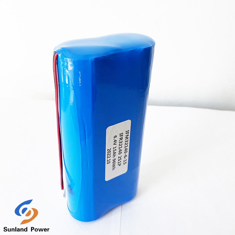 Блок батарей IFR32140 2S1P 6.4V 15AH 3.2V LiFePO4 для электрическое ограждая приведенного в действие солнечного