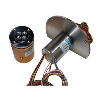 Electrical And Optical Slip Ring Solutions With 240 VDC Volatge 50Hz Frequency