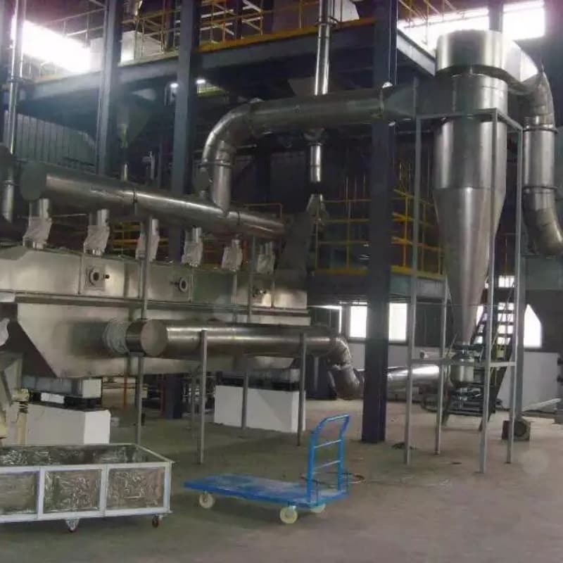 2T/h Vibrating Fluidized Bed Dryer Machine , FBD Machine In Pharmaceutical Industry