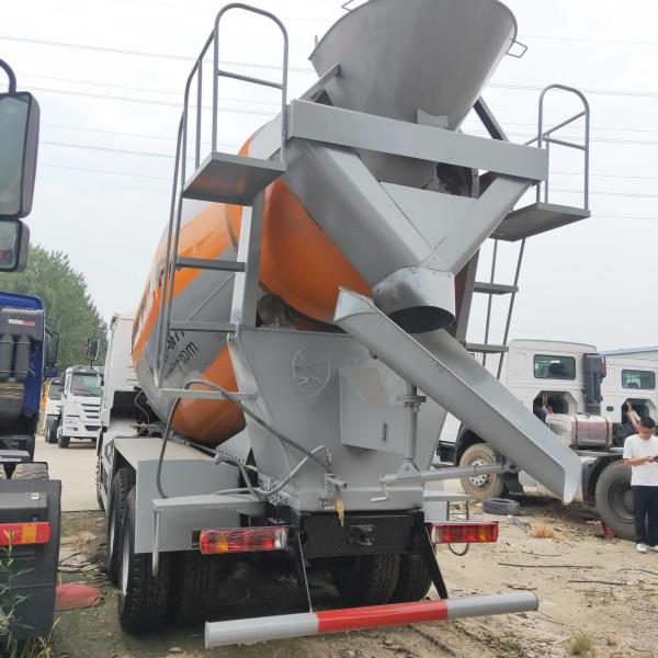 10 Wheeler Sinotruck Used Mixer Truck Shacman F3000 For Concrete Cement